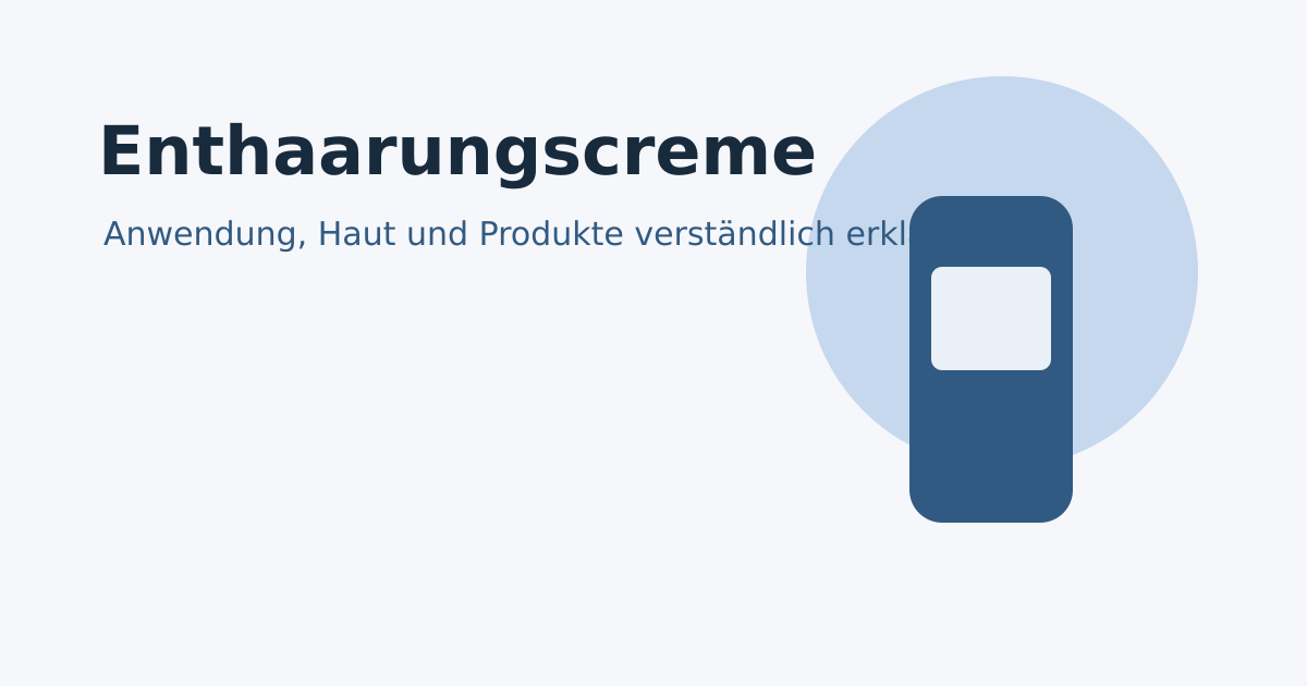 Ratgeber zu Enthaarungscreme für Männer